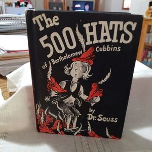 Vintage Dr. Seuss Book "The 500 Hats of Bartholomew Cubbins"